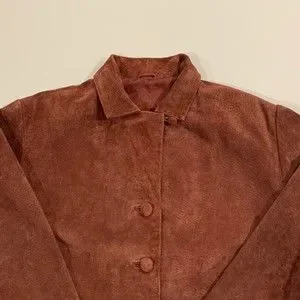 stan herman Jackets Coats Stan Herman Washable Suede Leather